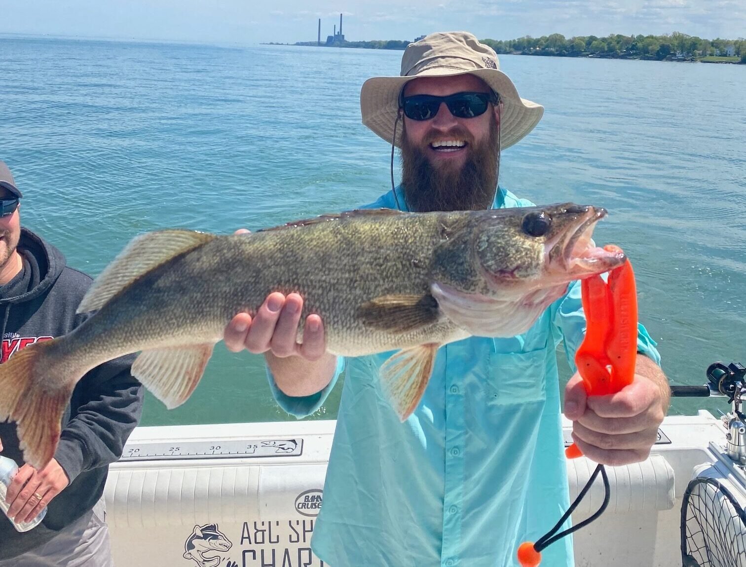 The working end of a guided day, photographed by A&C Sportfishing Charters in OH
