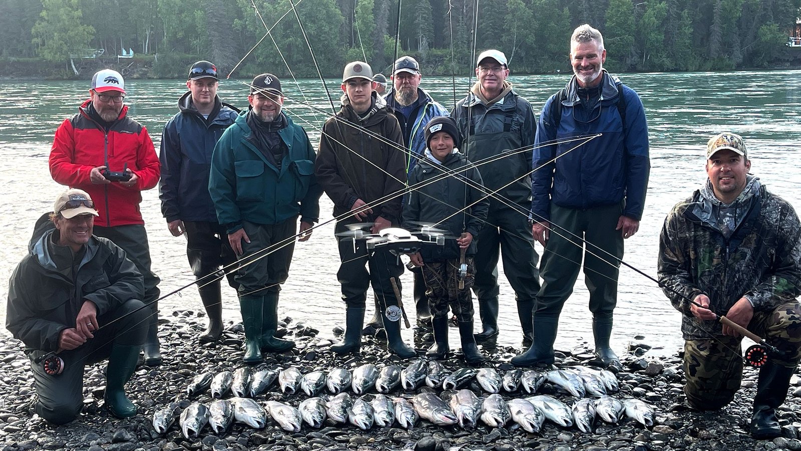 Water where guides here run lingcod trips, photographed by Alaska Fishing & Lodging