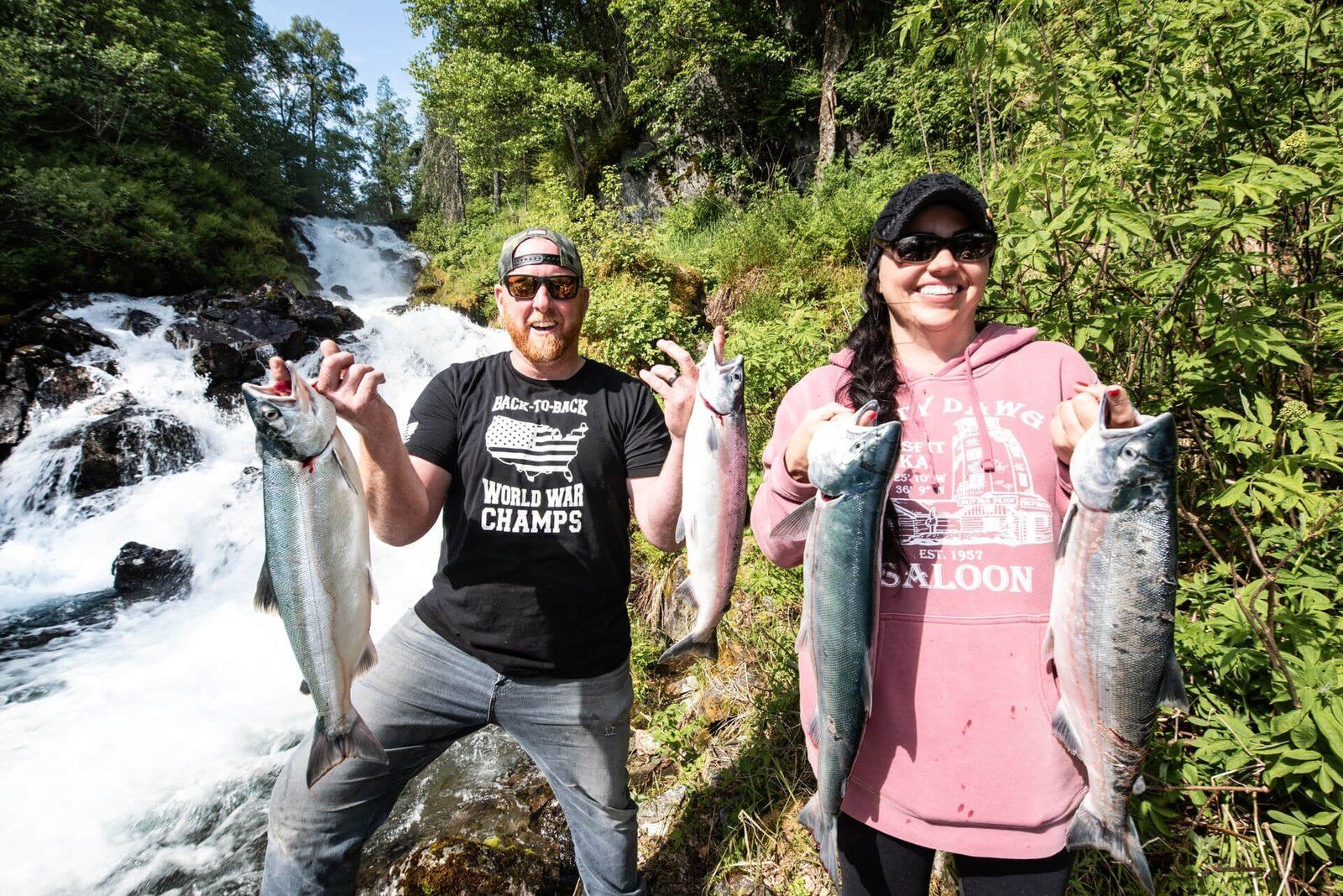 Water where guides here run char trips, photographed by Alaska River Adventures