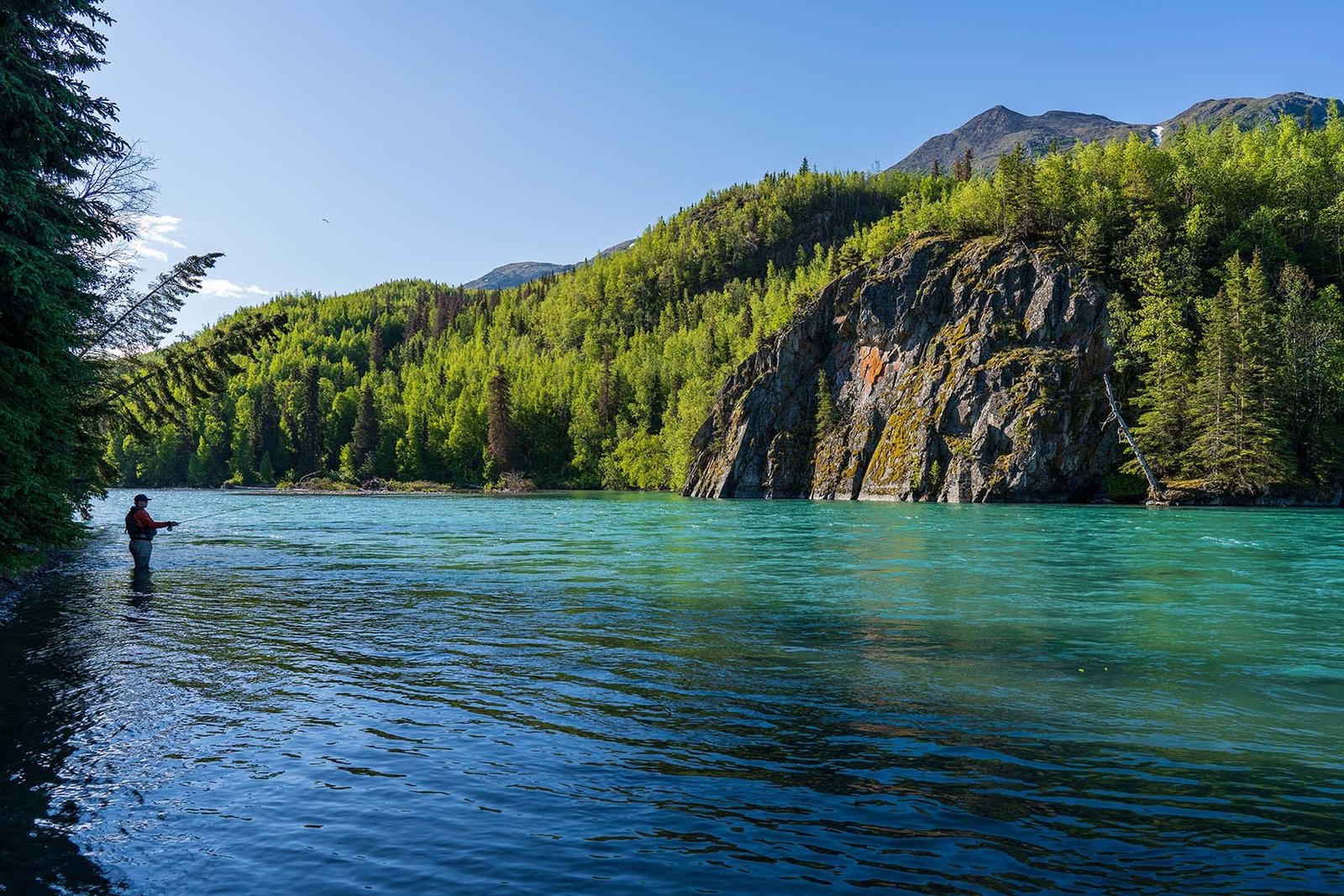 Alaska Troutfitters on the water in Alaska