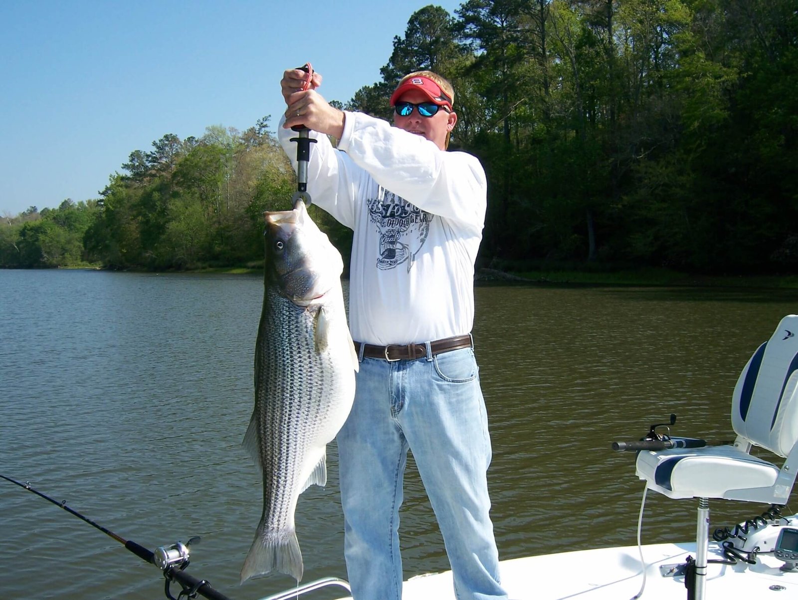 The working end of a guided day, photographed by Alex City Guide Service in AL