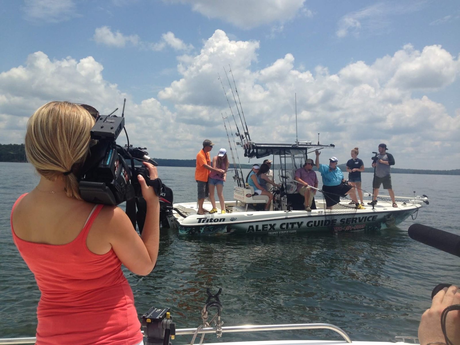 Alex City Guide Service on the water in Alabama
