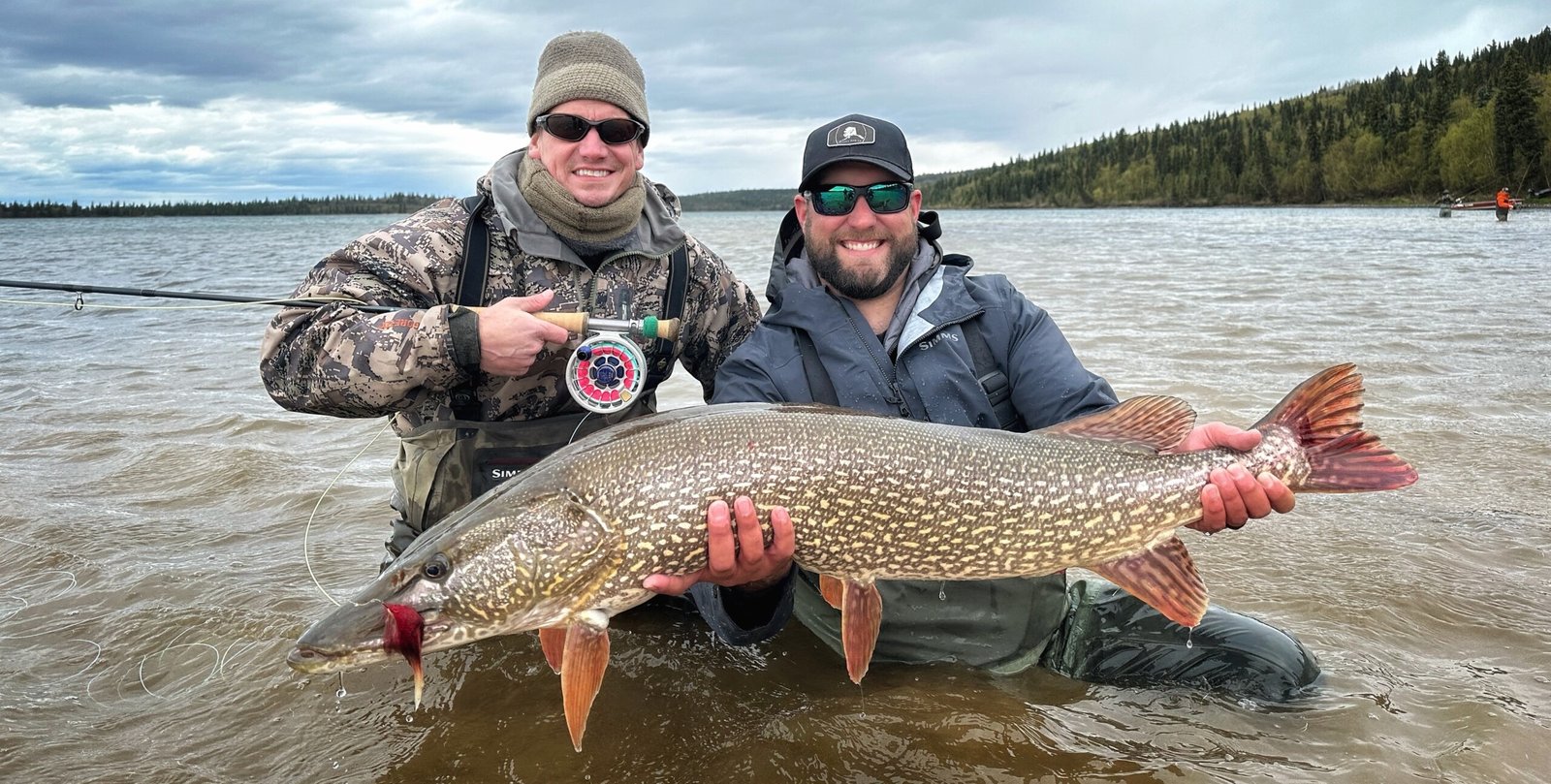 A working outfitter partway through a day, photographed by All Alaska Outdoors Lodge in AK