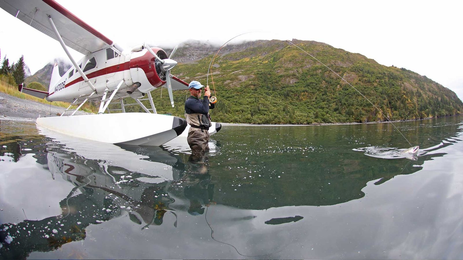All Alaska Outdoors Lodge on the water in Alaska