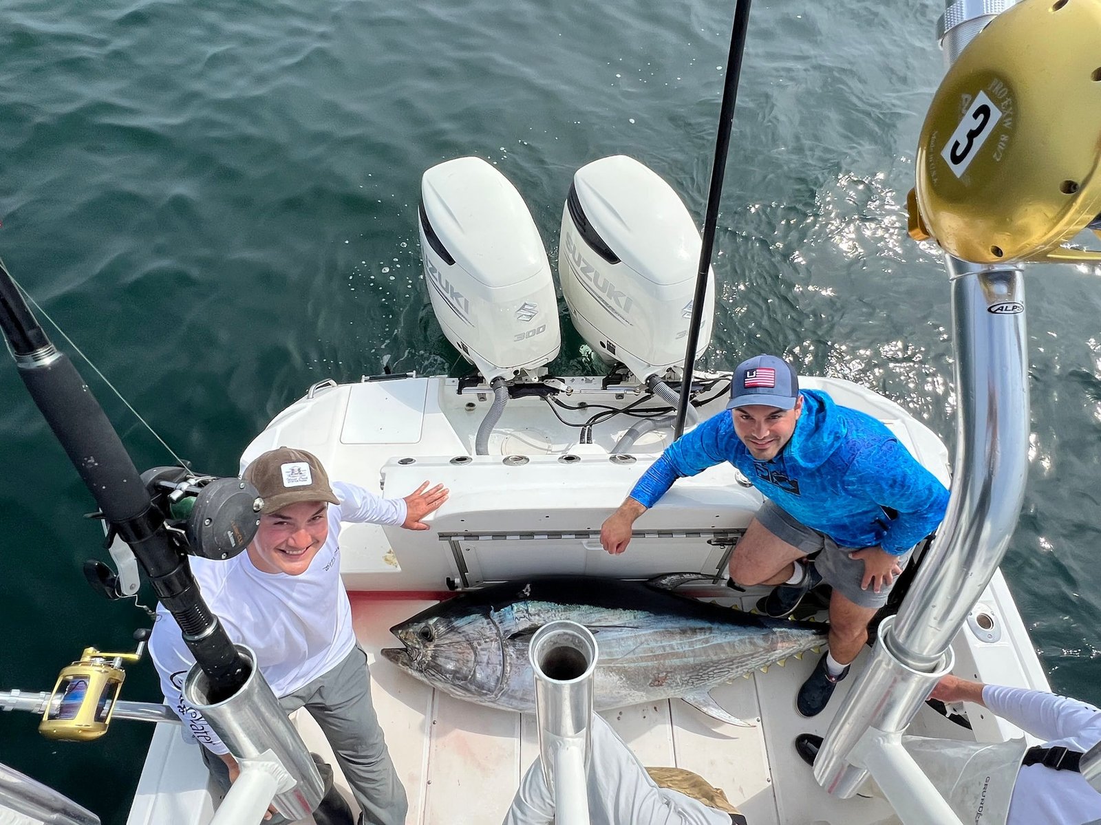 Water where guides here run haddock trips, photographed by All In Sportfishing