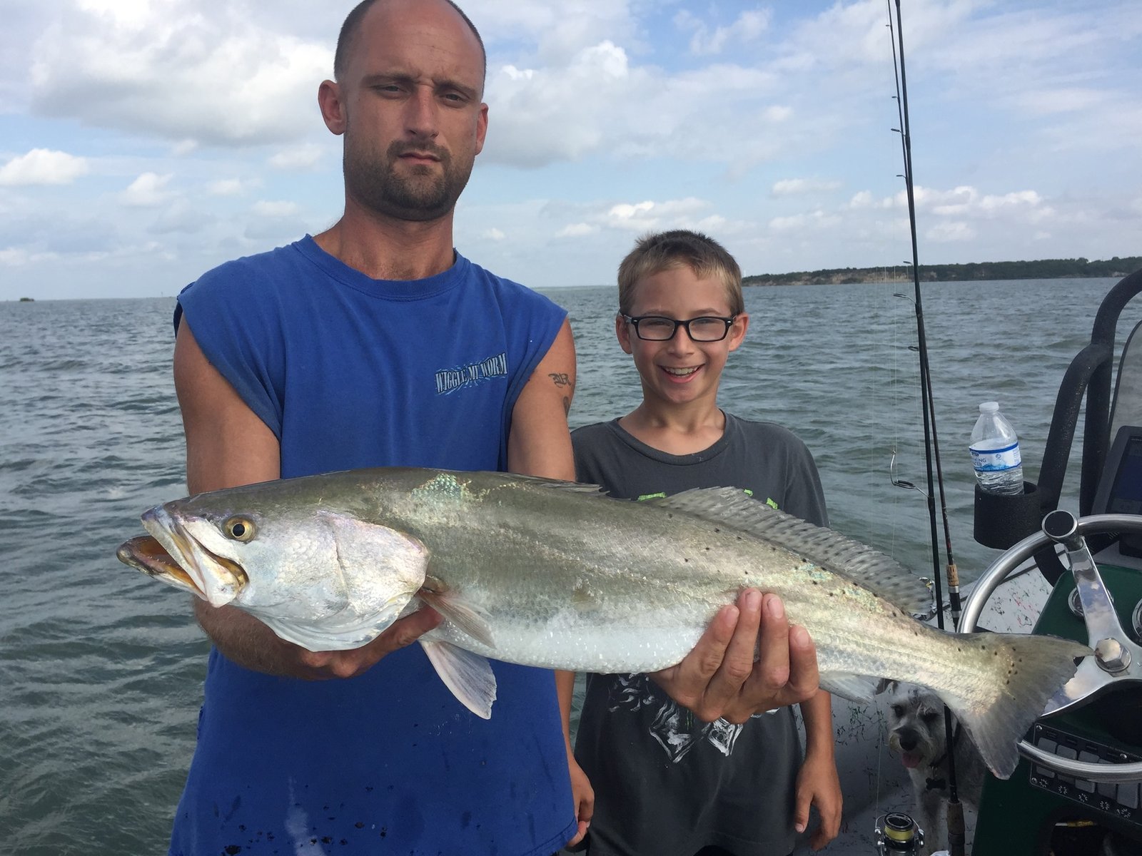 The working end of a guided day, photographed by Angler Guide Service in TX