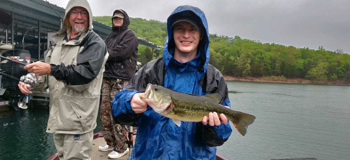 Water where guides here run white bass trips, photographed by Anglers Obsession Guide Service