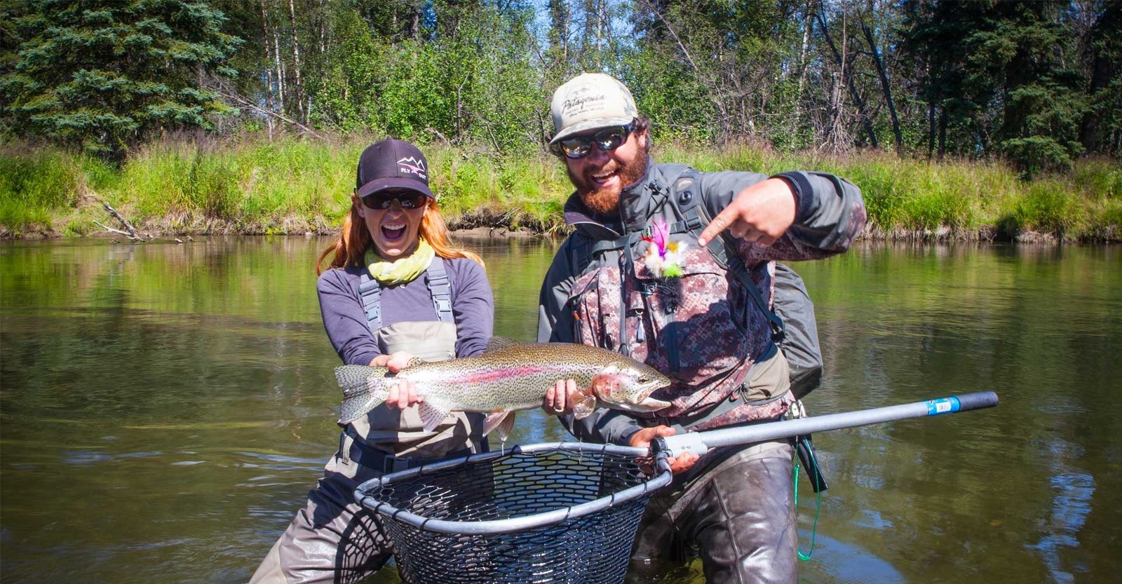 The working end of a guided day, photographed by Aniak River Lodge in AK