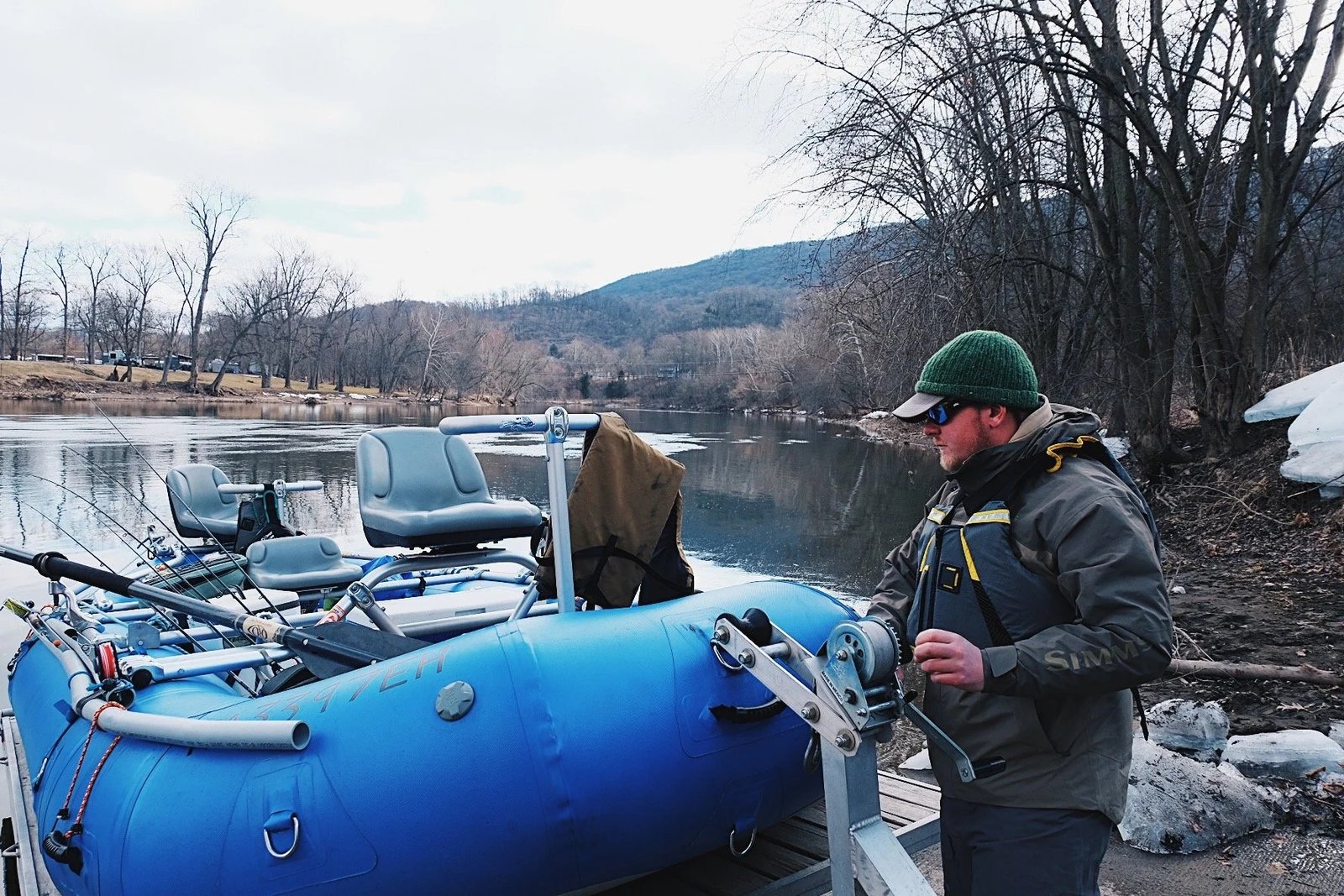 Appalachian Fishing Guides on the water in Pennsylvania