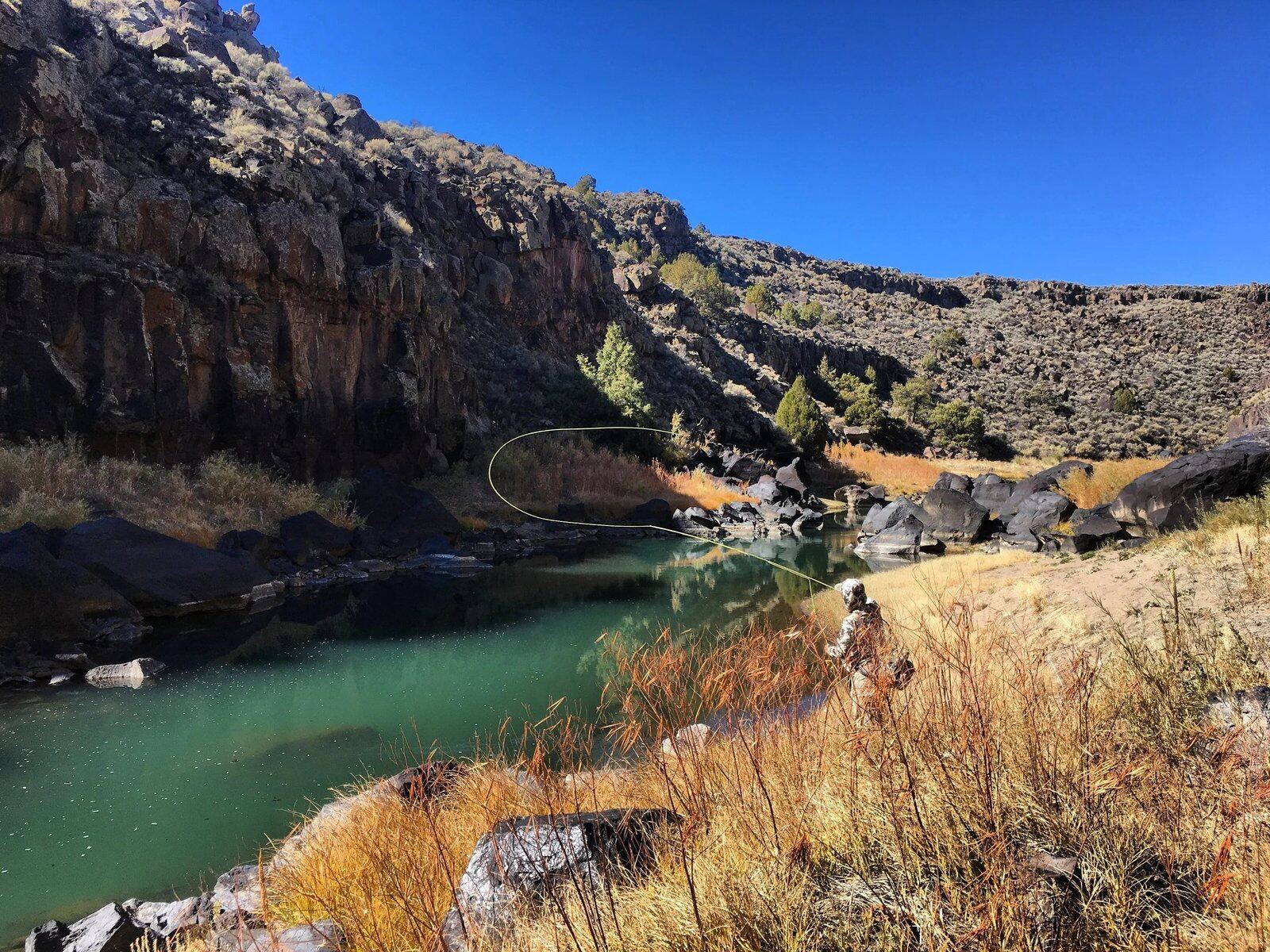 The working end of a guided day, photographed by Artful Angler in NM