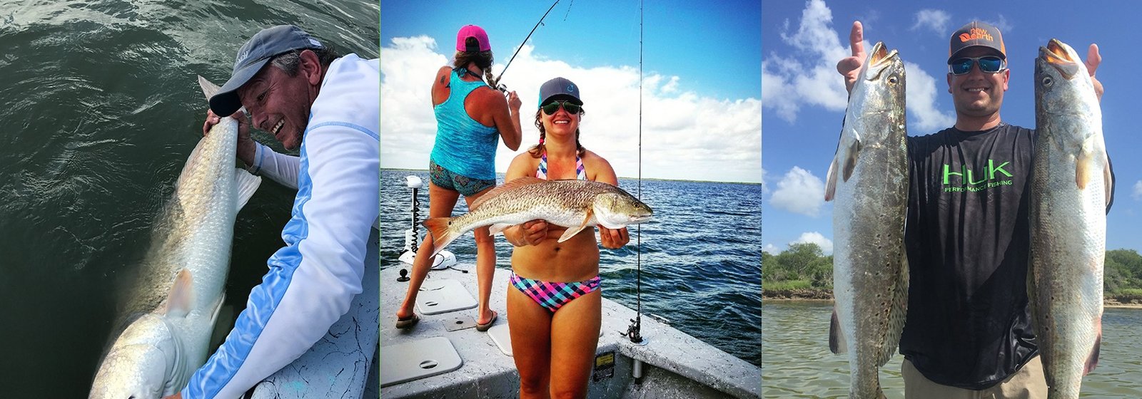 Time on the water from a working guide's operation, photographed by Baffin Bay Hunting and Fishing in TX