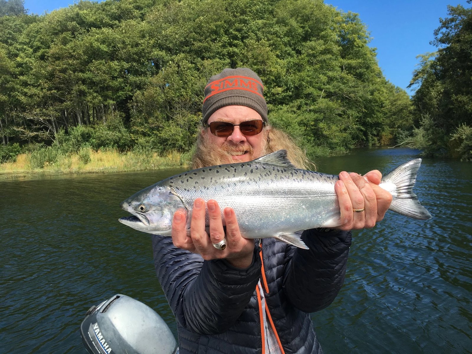 Bansemer Fishing on the water in California