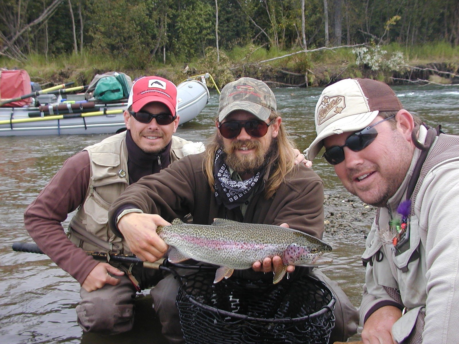On the Goodnews River, photographed by Baranof Wilderness Lodge