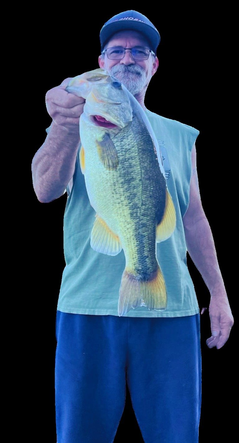 Water where guides here run black crappie trips, photographed by Bass Factory Guide Service