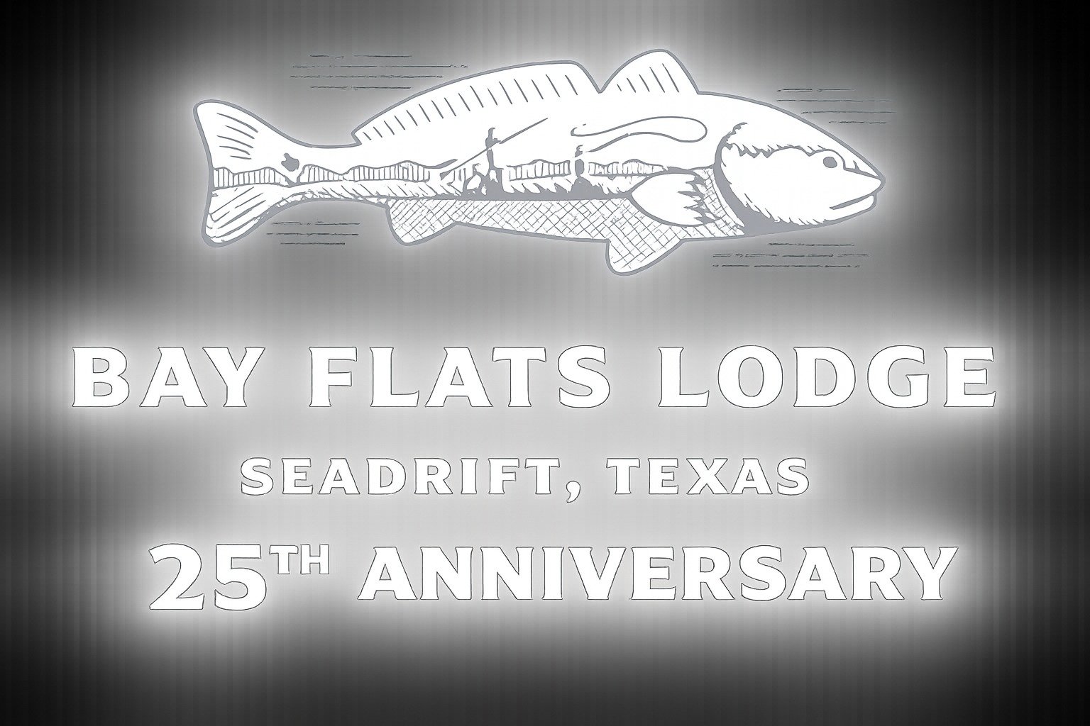 The job of guiding, mid-trip, photographed by Bay Flats Lodge in TX