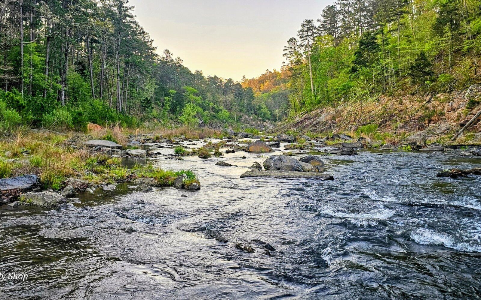 Beavers Bend Fly Fishing Guide Service on the water in Oklahoma