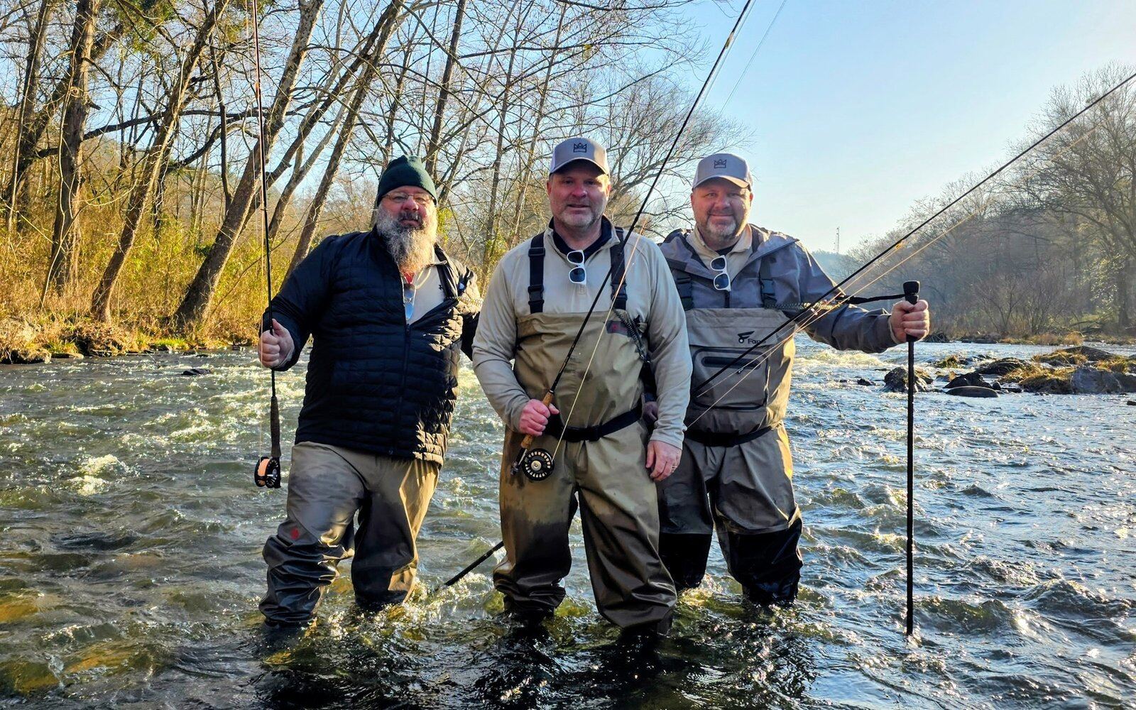 Beavers Bend Fly Fishing Guide Service on the water in Oklahoma