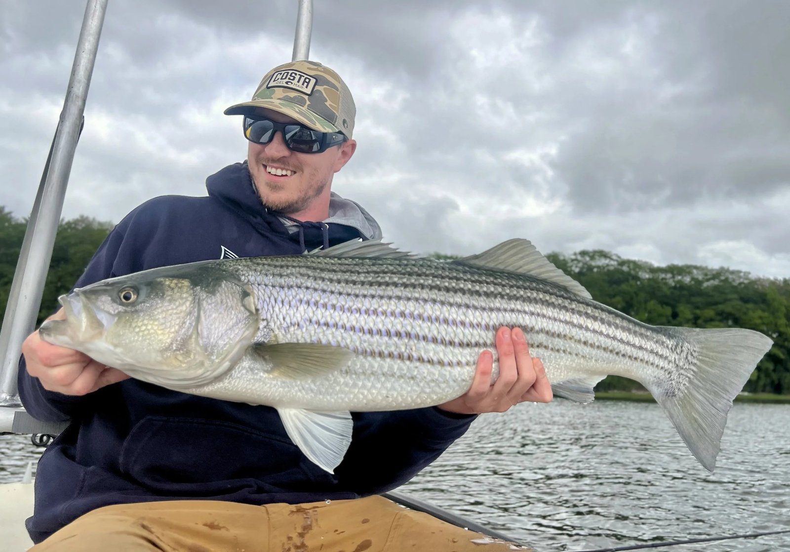 On the water in Maine, photographed by Ben Whalley Fishing LLC