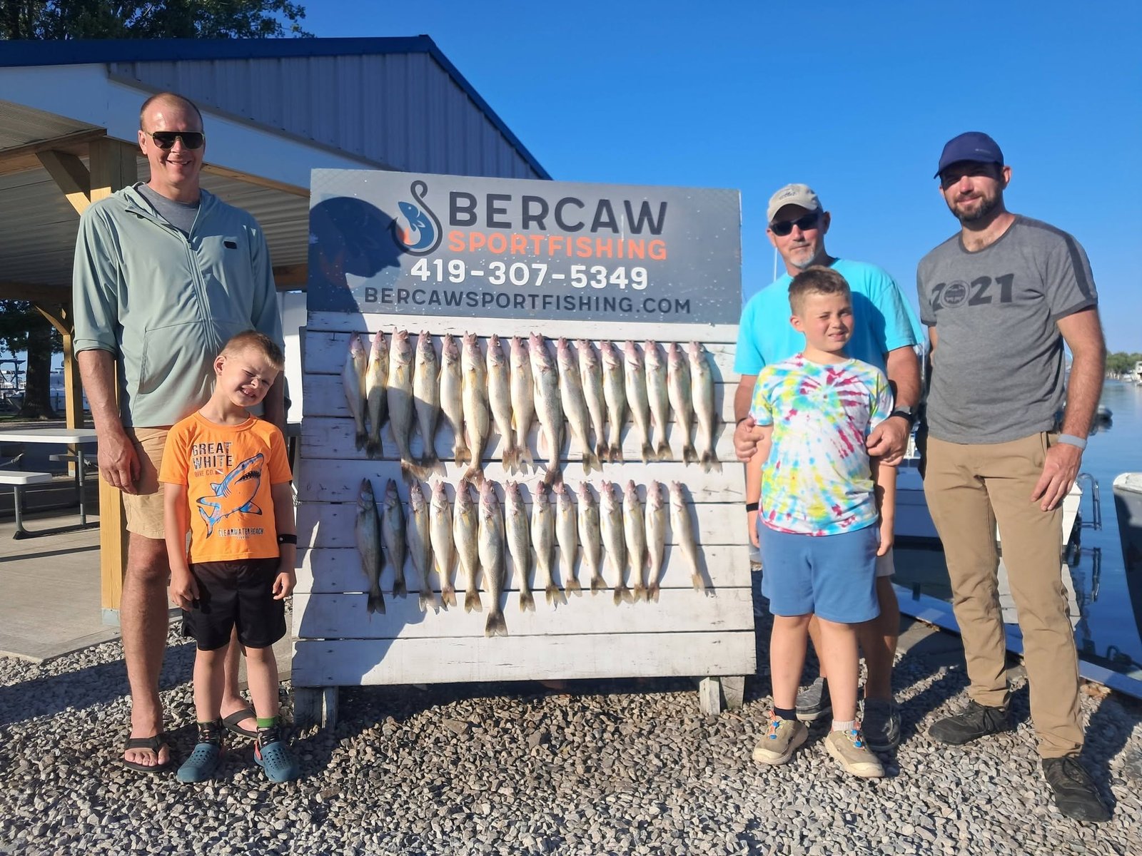 Bercaw Sportfishing on the water in Ohio