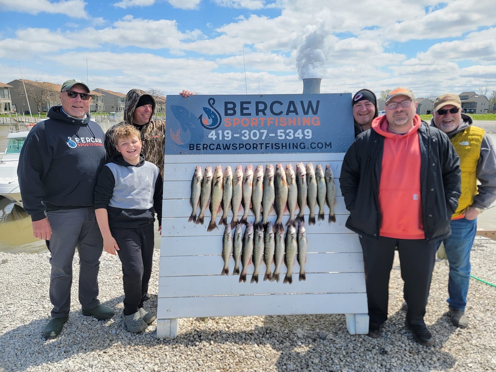 Bercaw Sportfishing on the water in Ohio