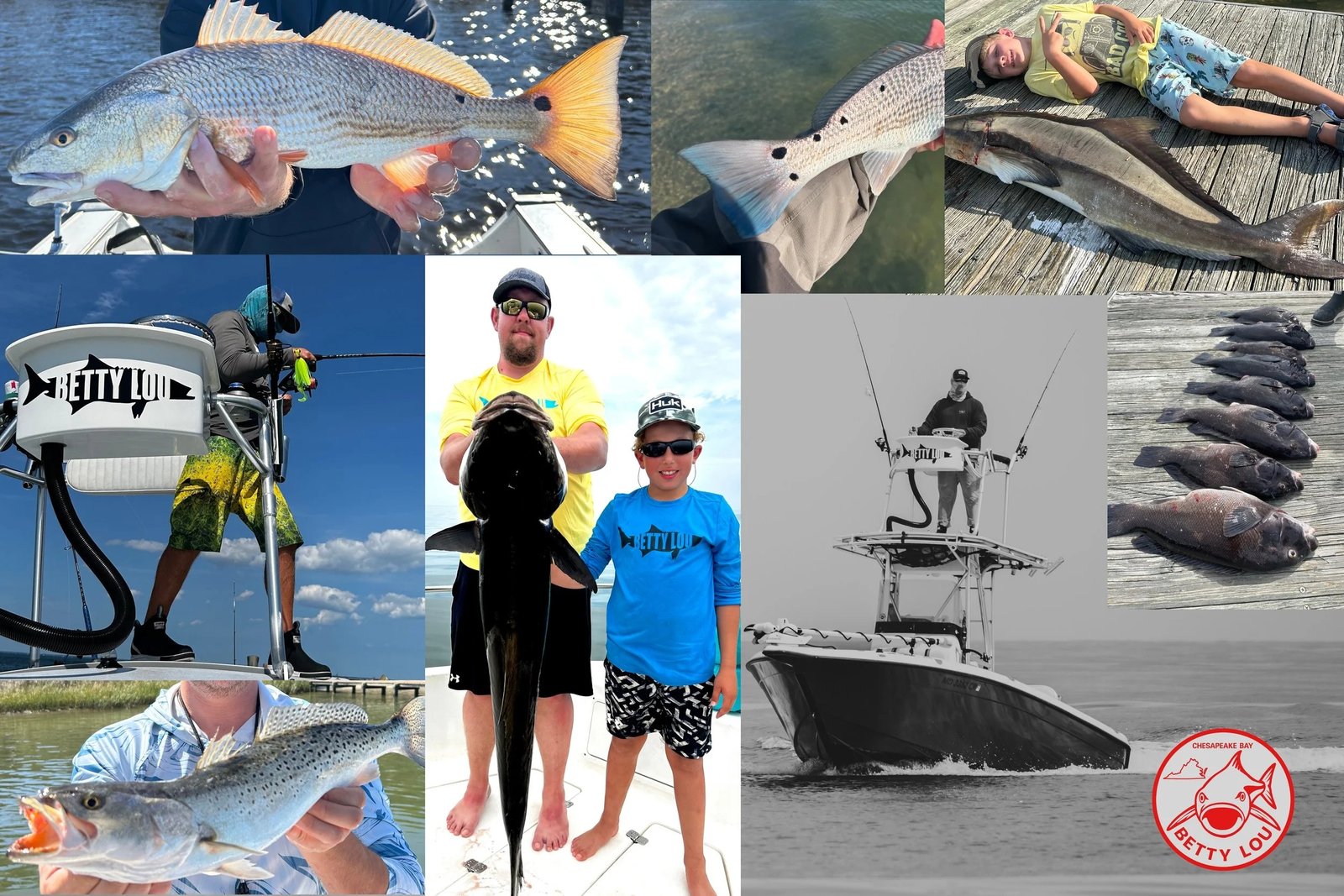 On the water in Virginia, photographed by Betty Lou Fish Company