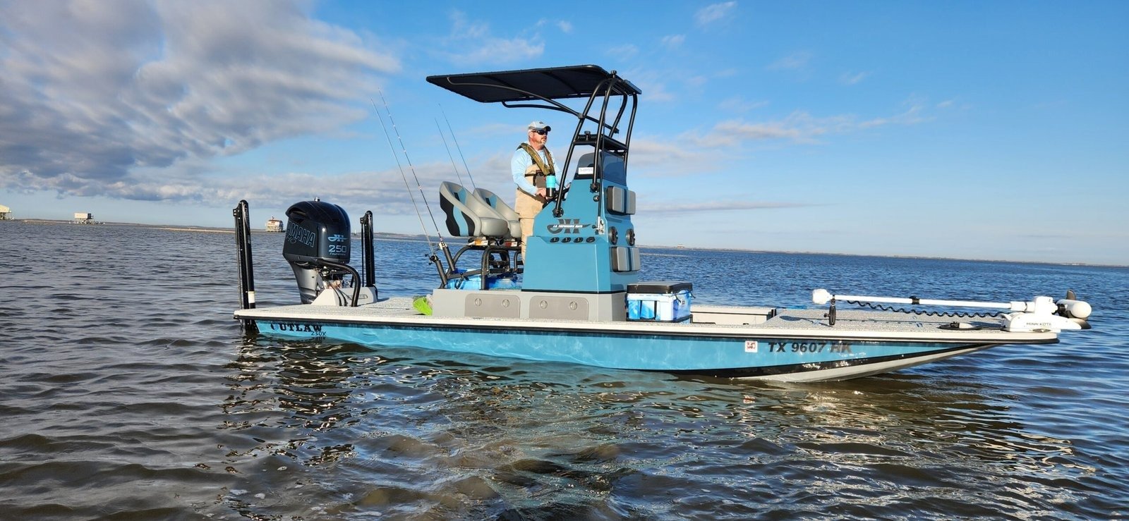 On the Oyster Lake, photographed by Beyond The Limit Fishing Guide Service