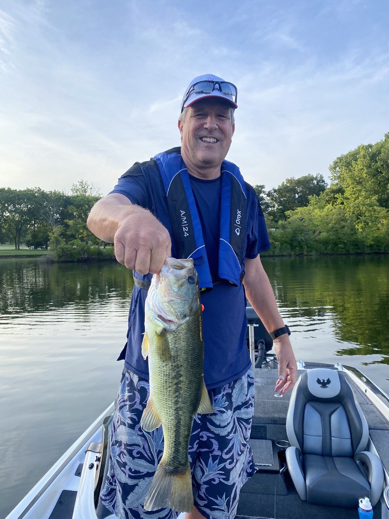 On the Osage River, photographed by Big Ed's Guide Service