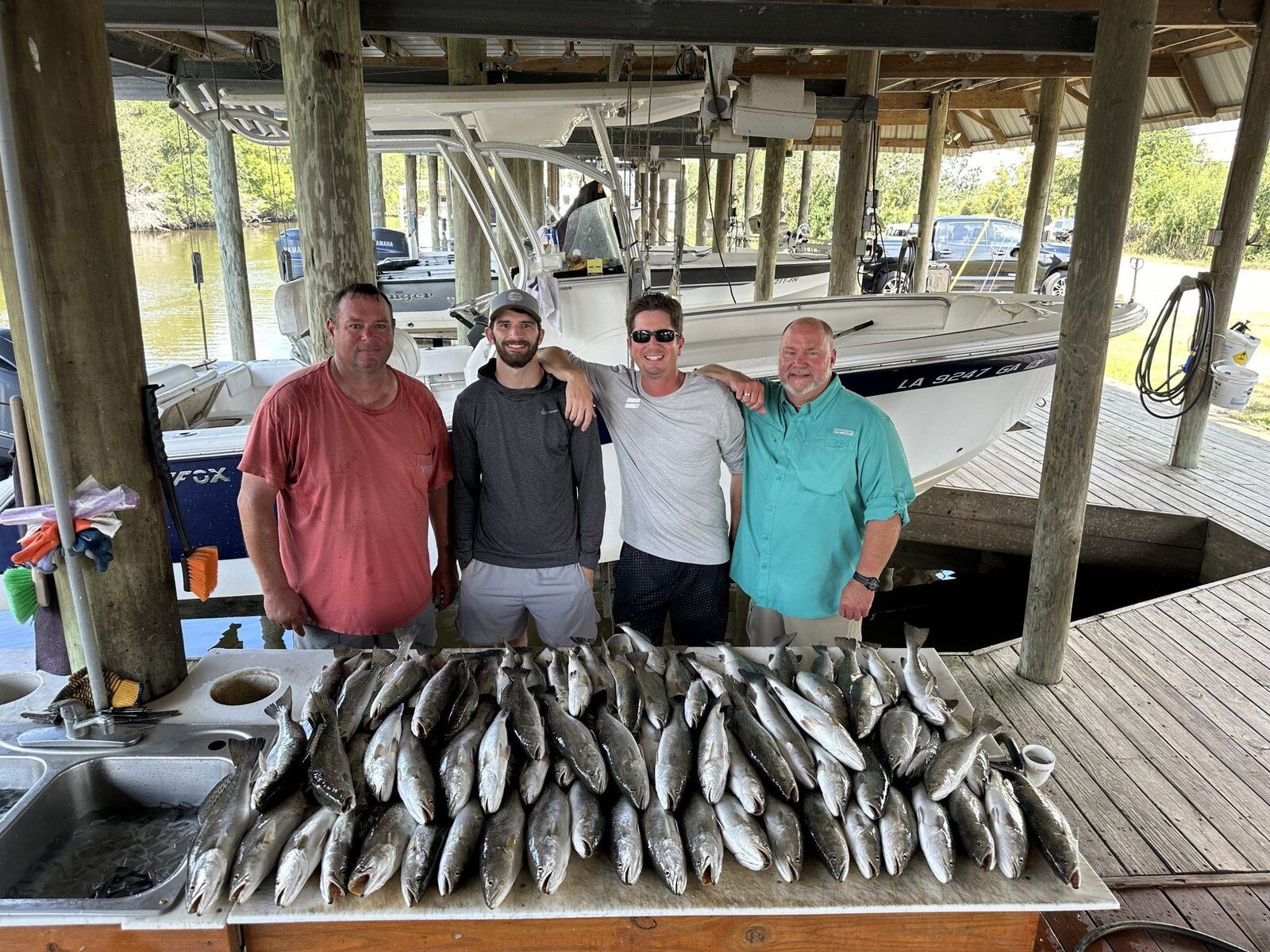Water where guides here run grouper trips, photographed by Big Outdoor Charters
