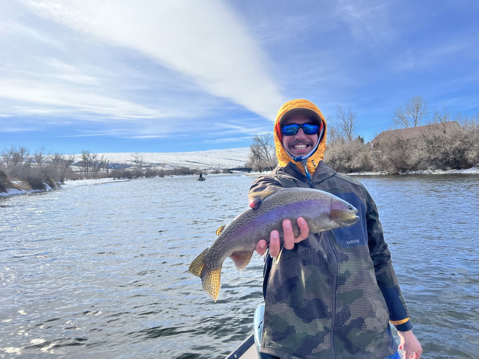 The working end of a guided day, photographed by Bighorn Drifters in WY