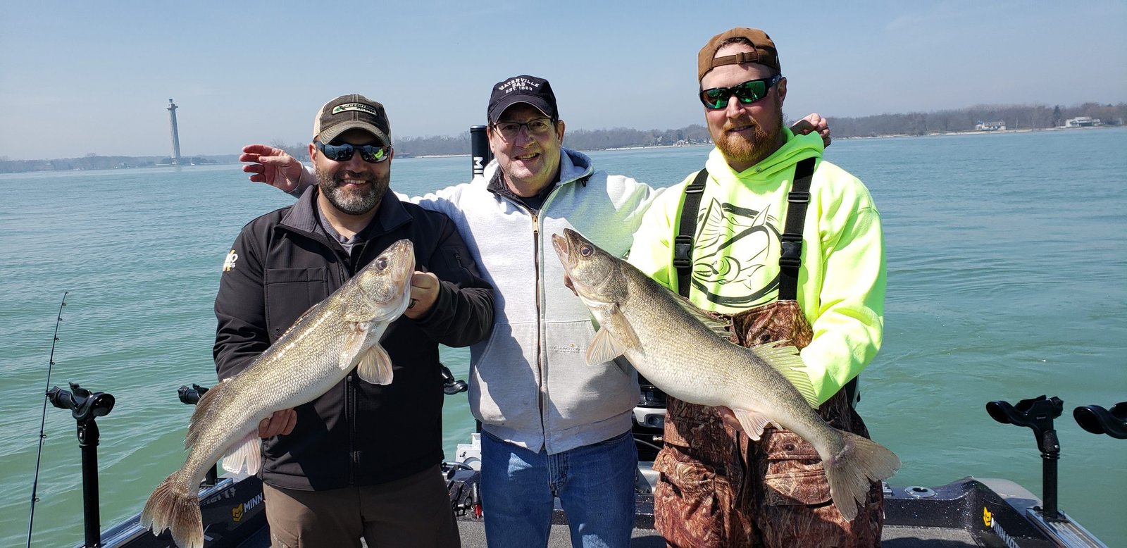 The working end of a guided day, photographed by Bigwater Fishing in OH