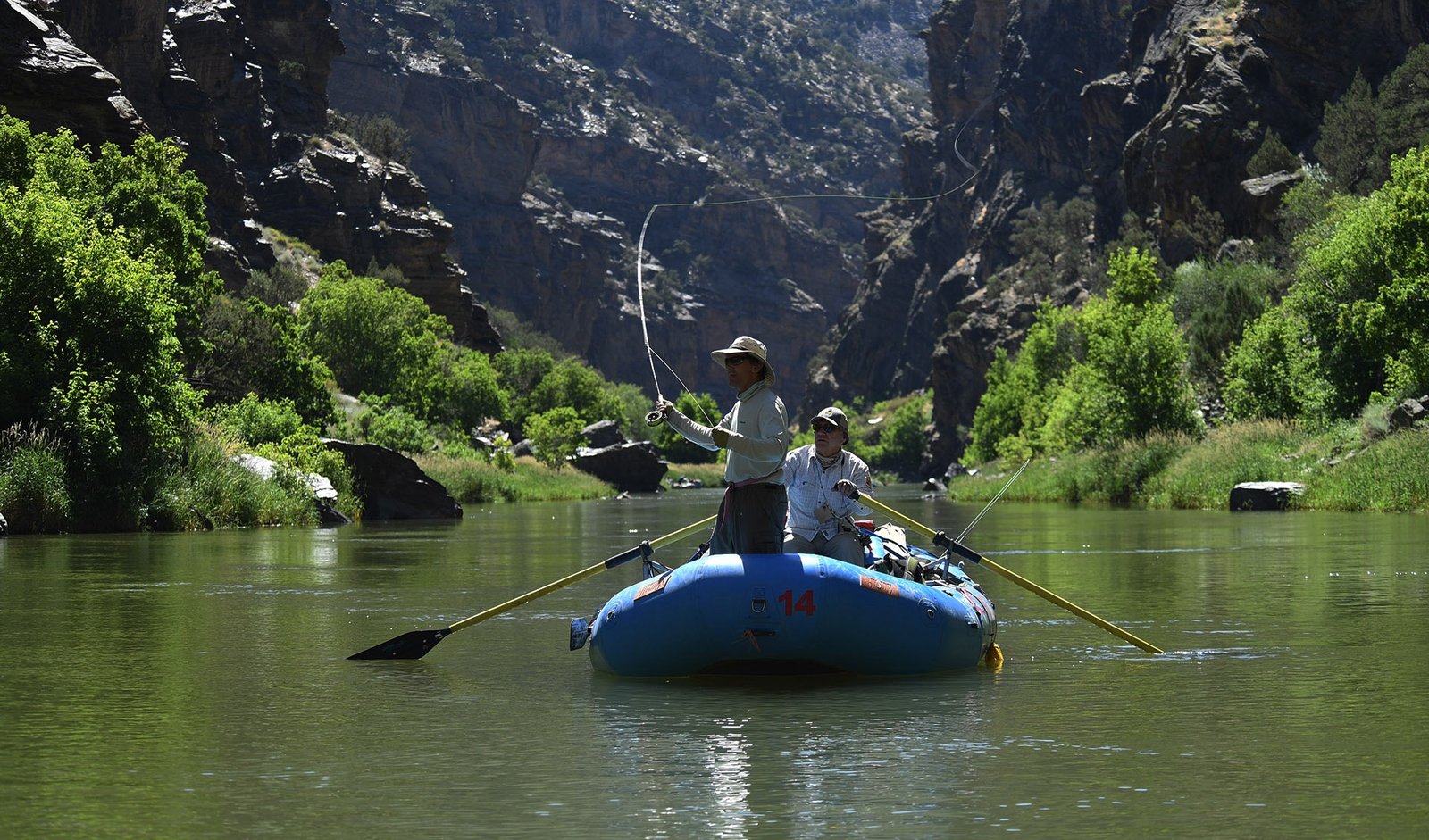 On the Gunnison Gorge, photographed by Black Canyon Anglers