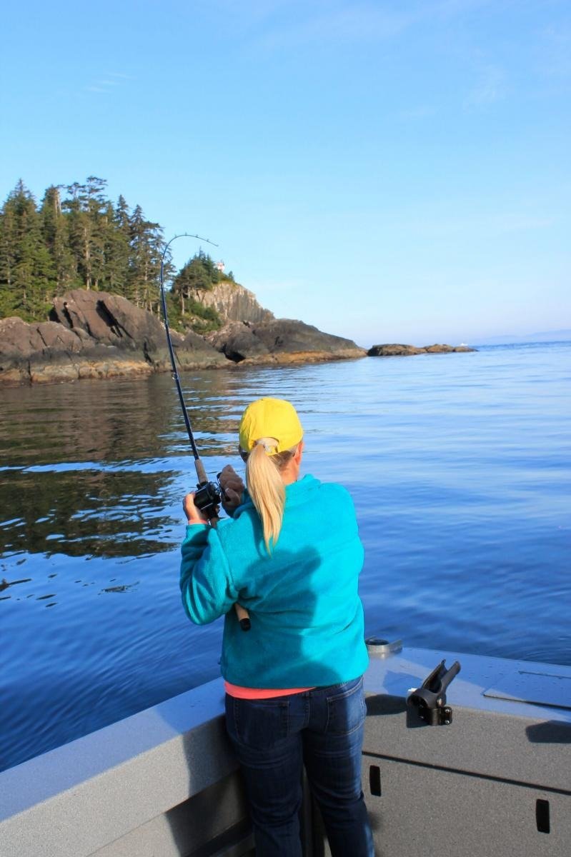On the Ilwaco, photographed by Black Dog Sportfishing