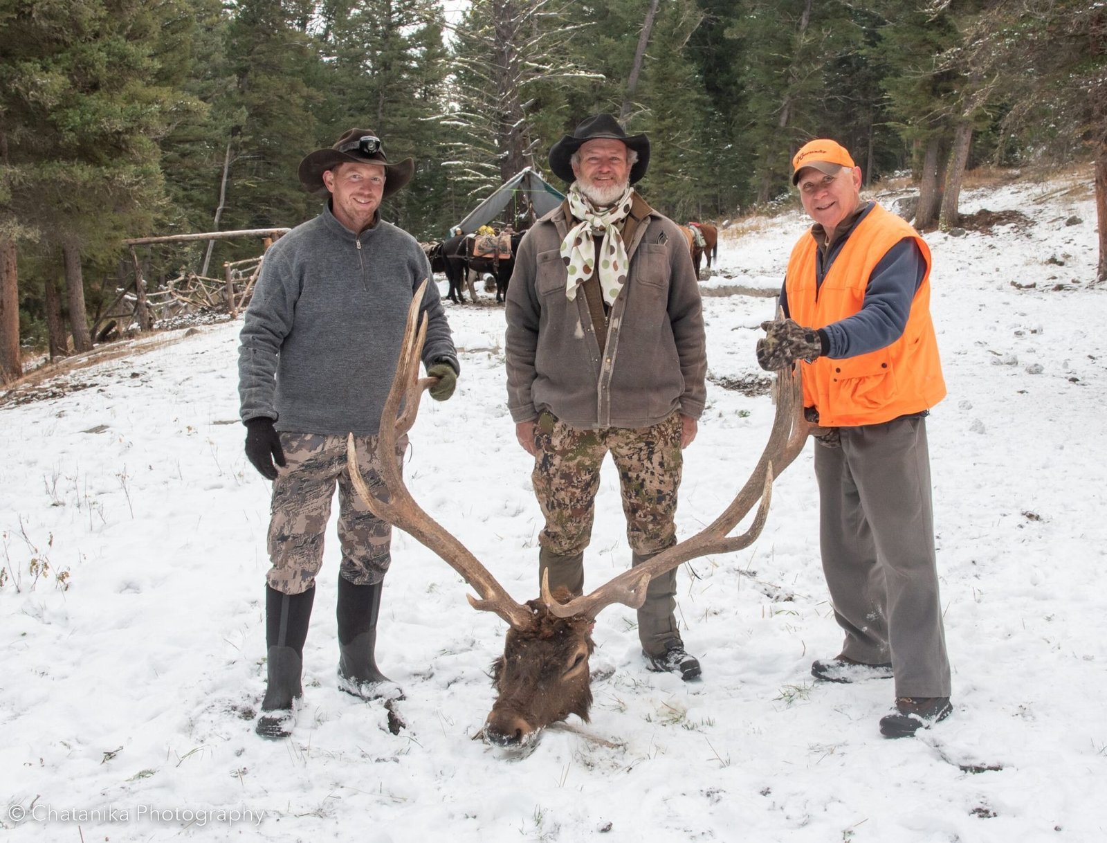 The working end of a guided day, photographed by Black Otter Guide Service in MT