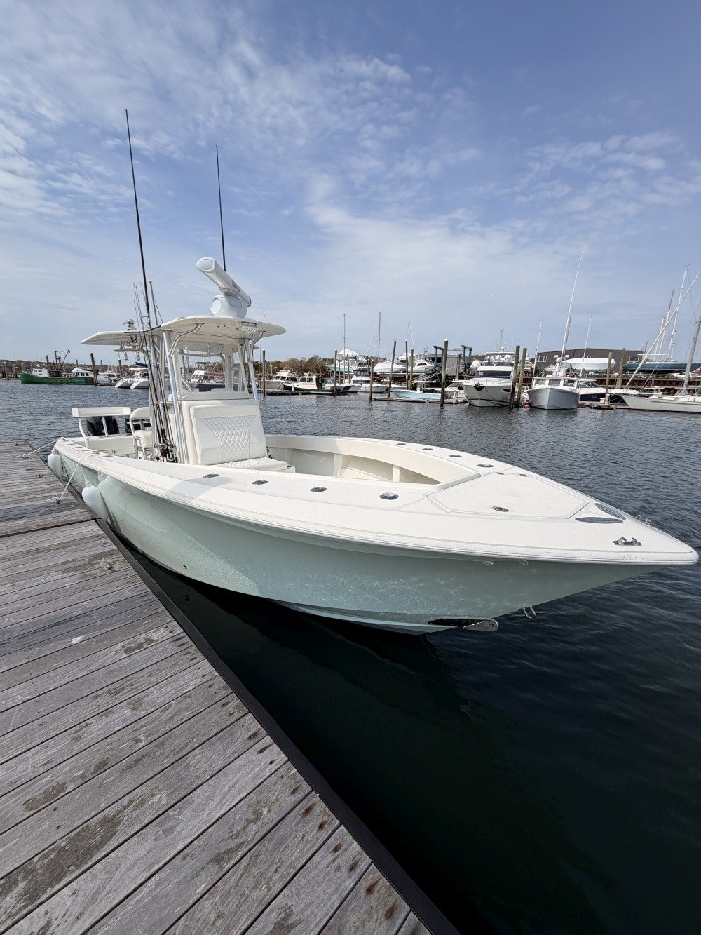 Water where guides here run pollock trips, photographed by Blue Bandit Fishing Charters