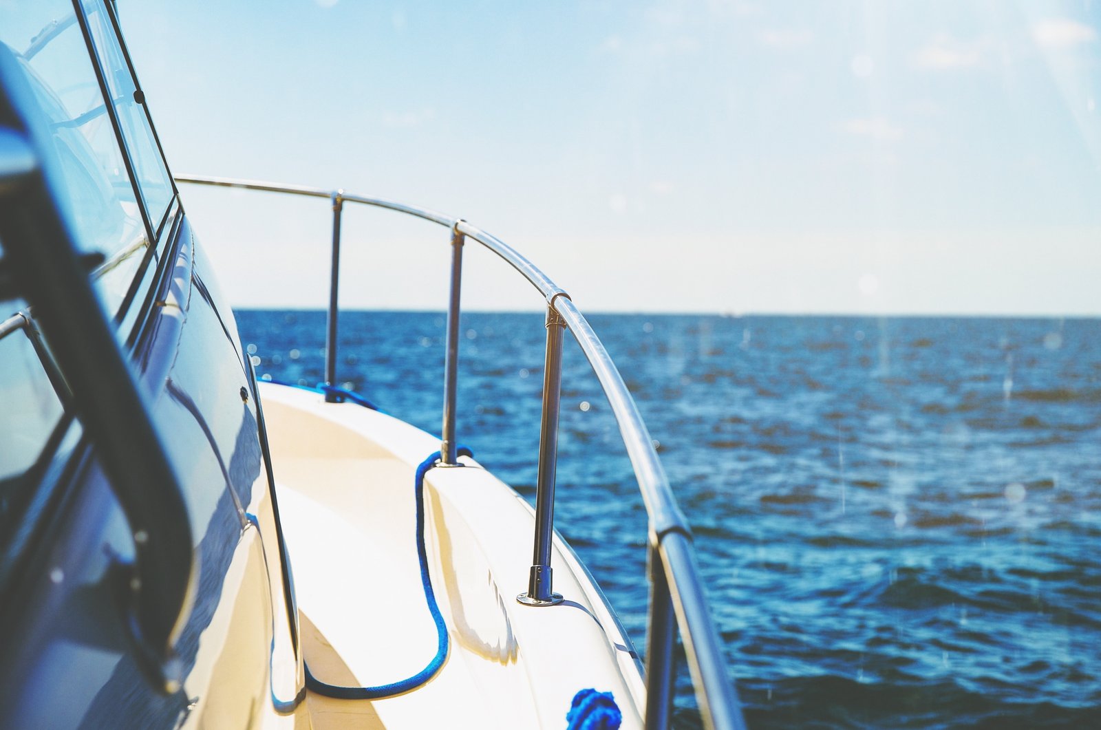 An on-the-water scene from a working guide operation, photographed by Blue Line Fishing Charters in MA
