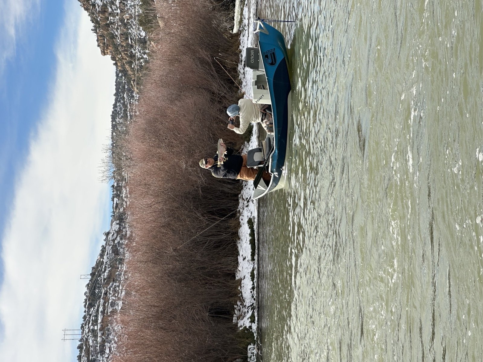 The working end of a guided day, photographed by Blue Sky Fly Fishing Co. in NM