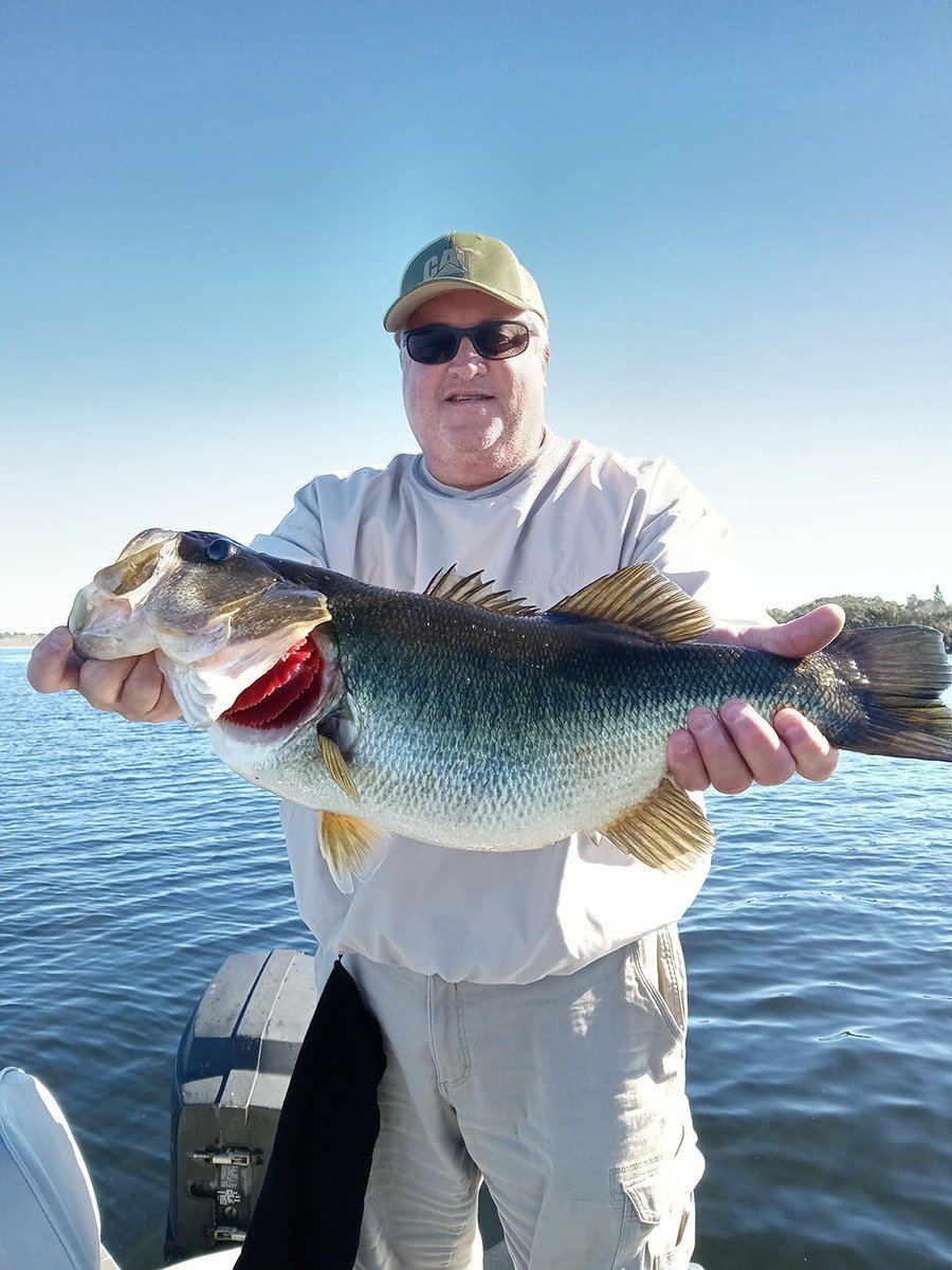 On the St. Johns River, photographed by Bob Stonewater's Trophy Bass Guide Service