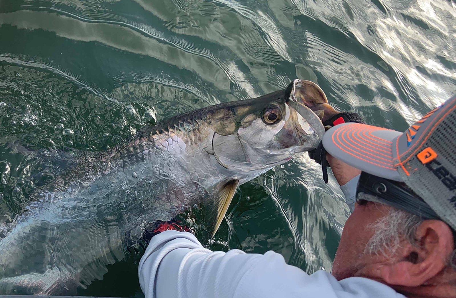 The working end of a guided day, photographed by Boca Grande Fly Fishing Guide Services in FL