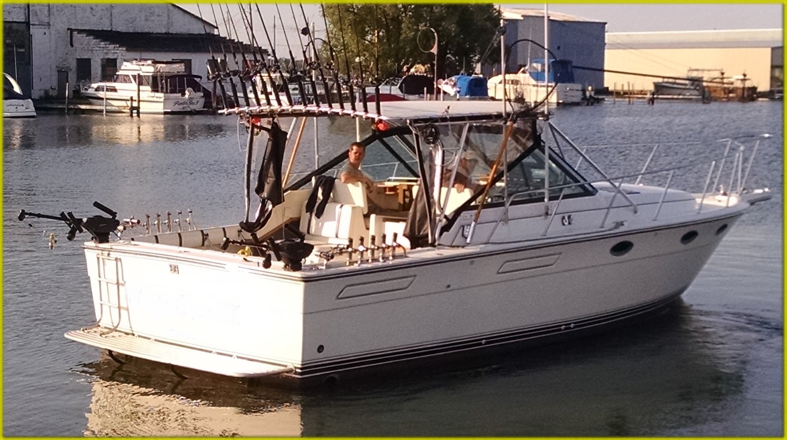 Bomber Charters on the water in Pennsylvania