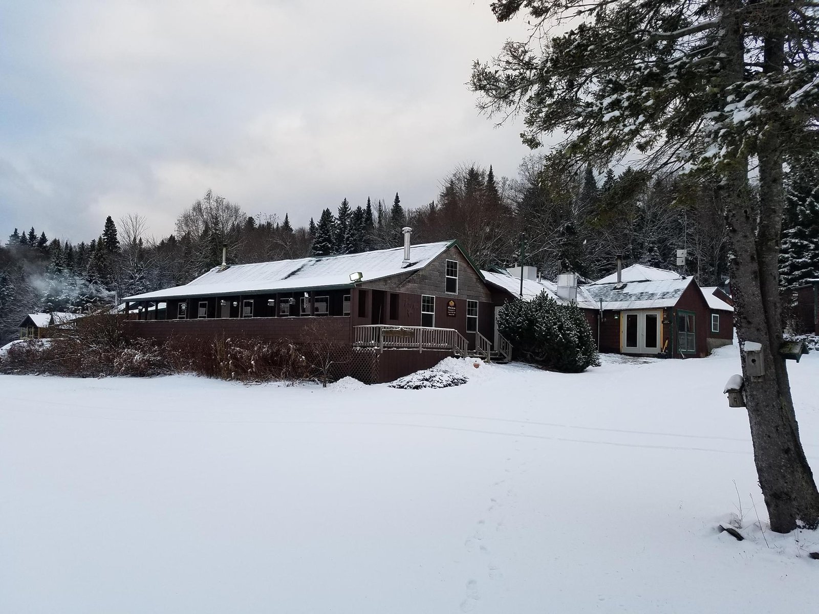 On the Aziscohos Lake, photographed by Bosebuck Mountain Camps