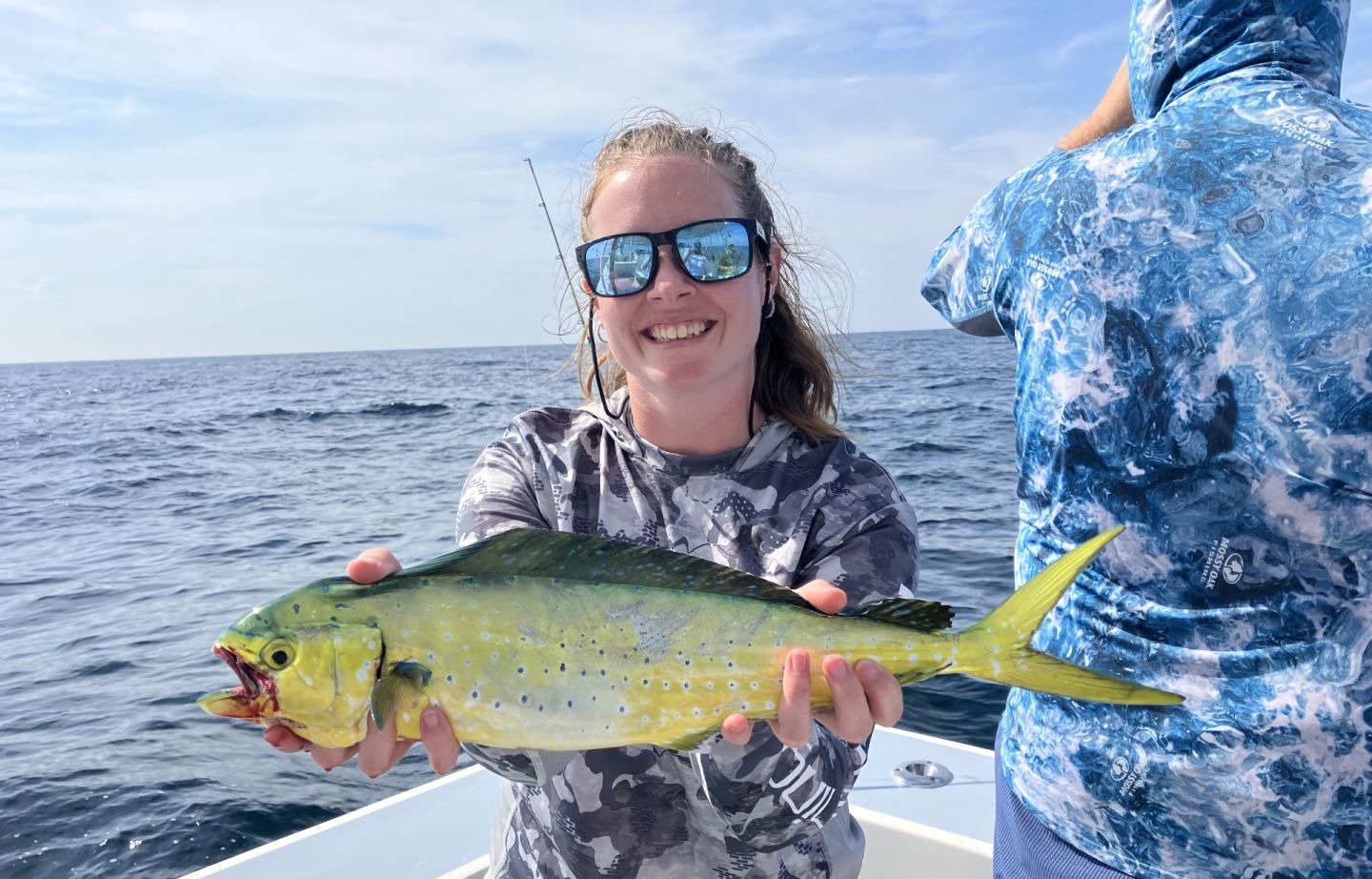 Another frame from a working guide's day, photographed by Bottom Line Sportfishing in FL