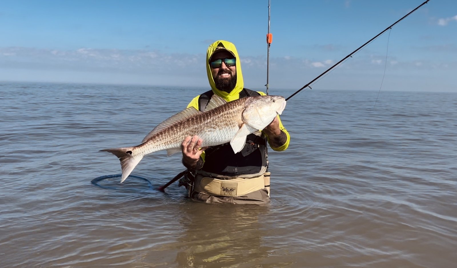 Bourgeois Fishing Charters on the water in Louisiana