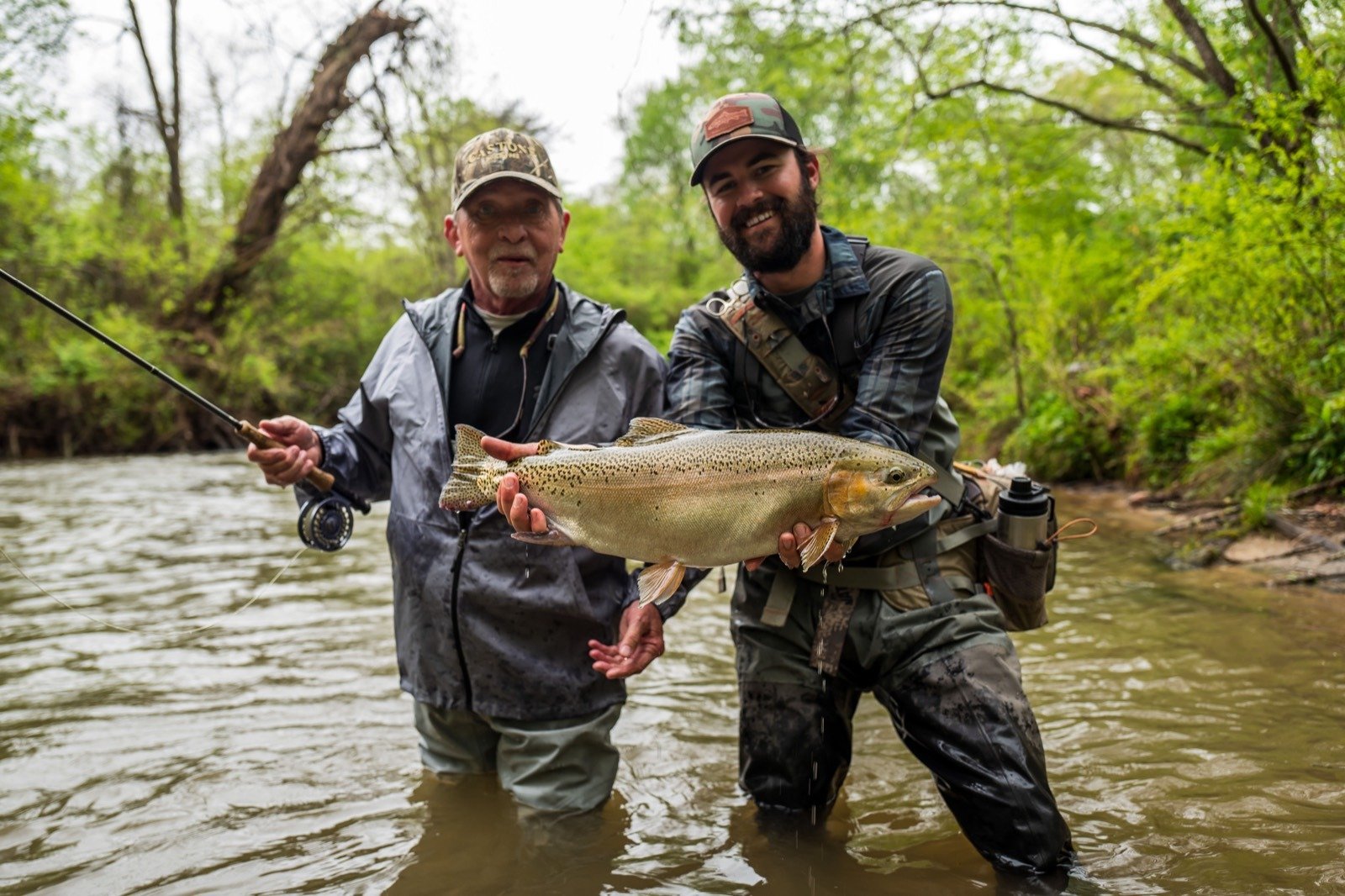 Bowman Fly Fishing on the water in Georgia