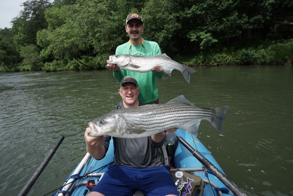 A guide's working day on the water, photographed by Bowman Fly Fishing in GA