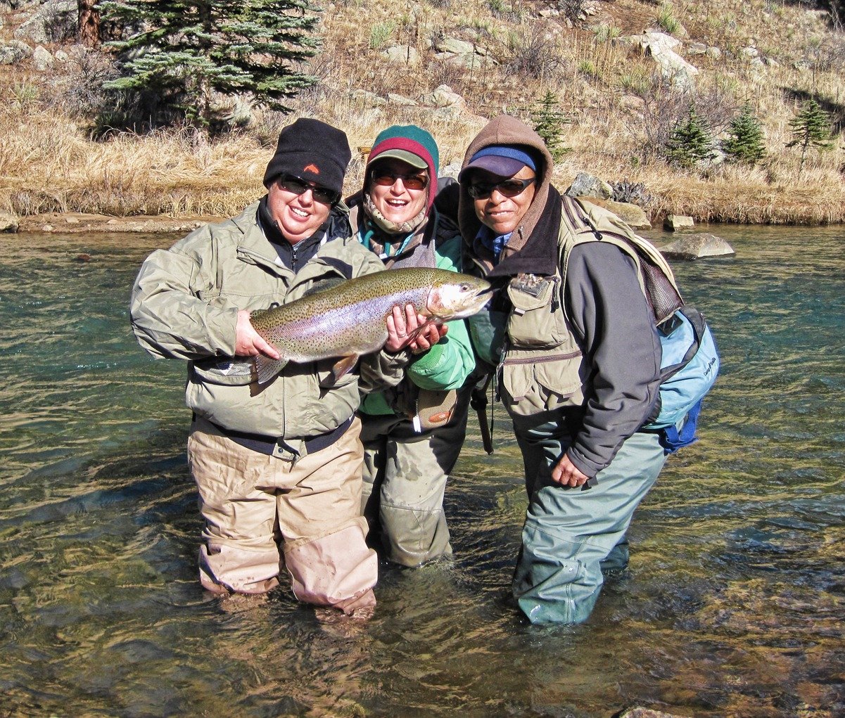 On the North Fork of the South Platte River, photographed by Boxwood Gulch Ranch