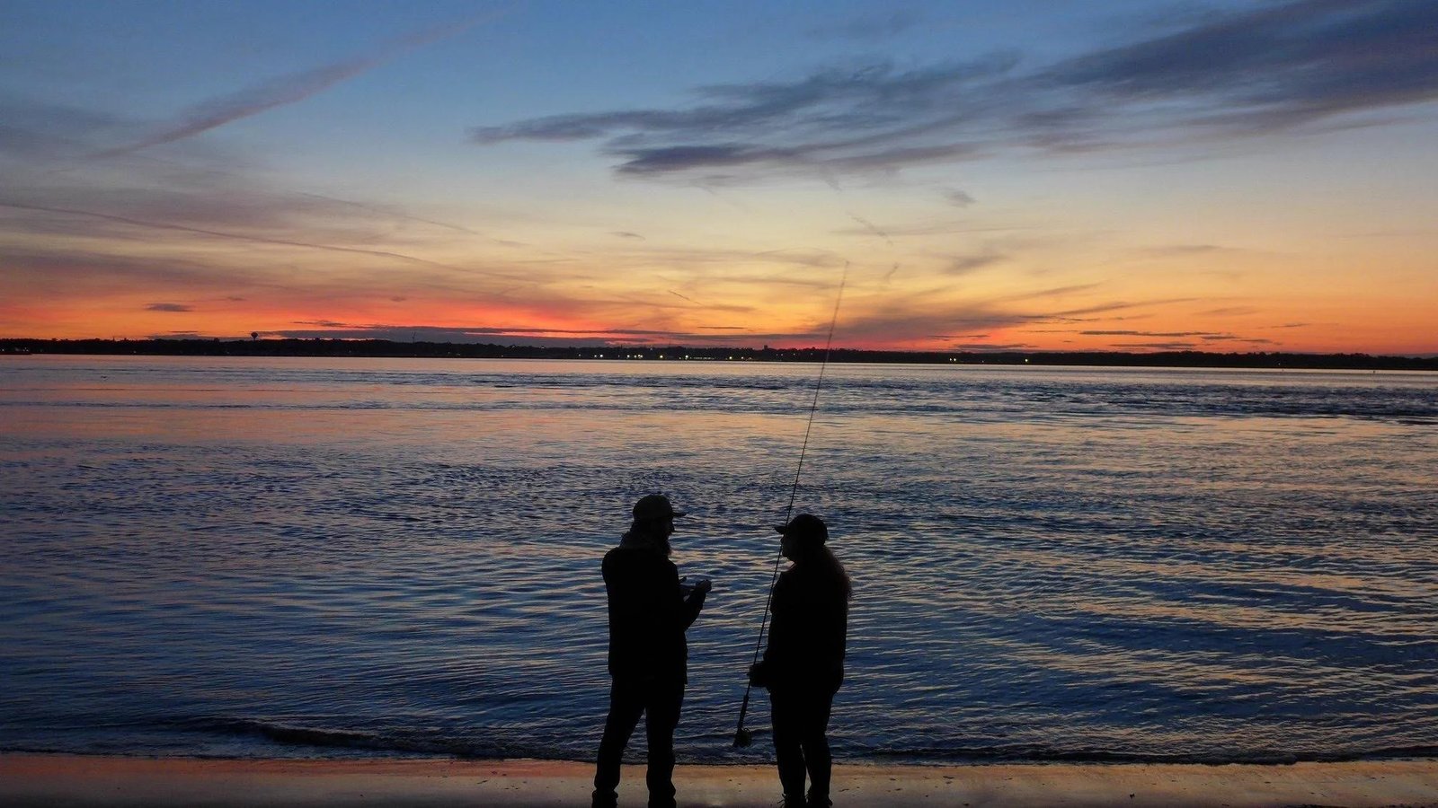Water where guides here run sunfish trips, photographed by Brackish Outfitters