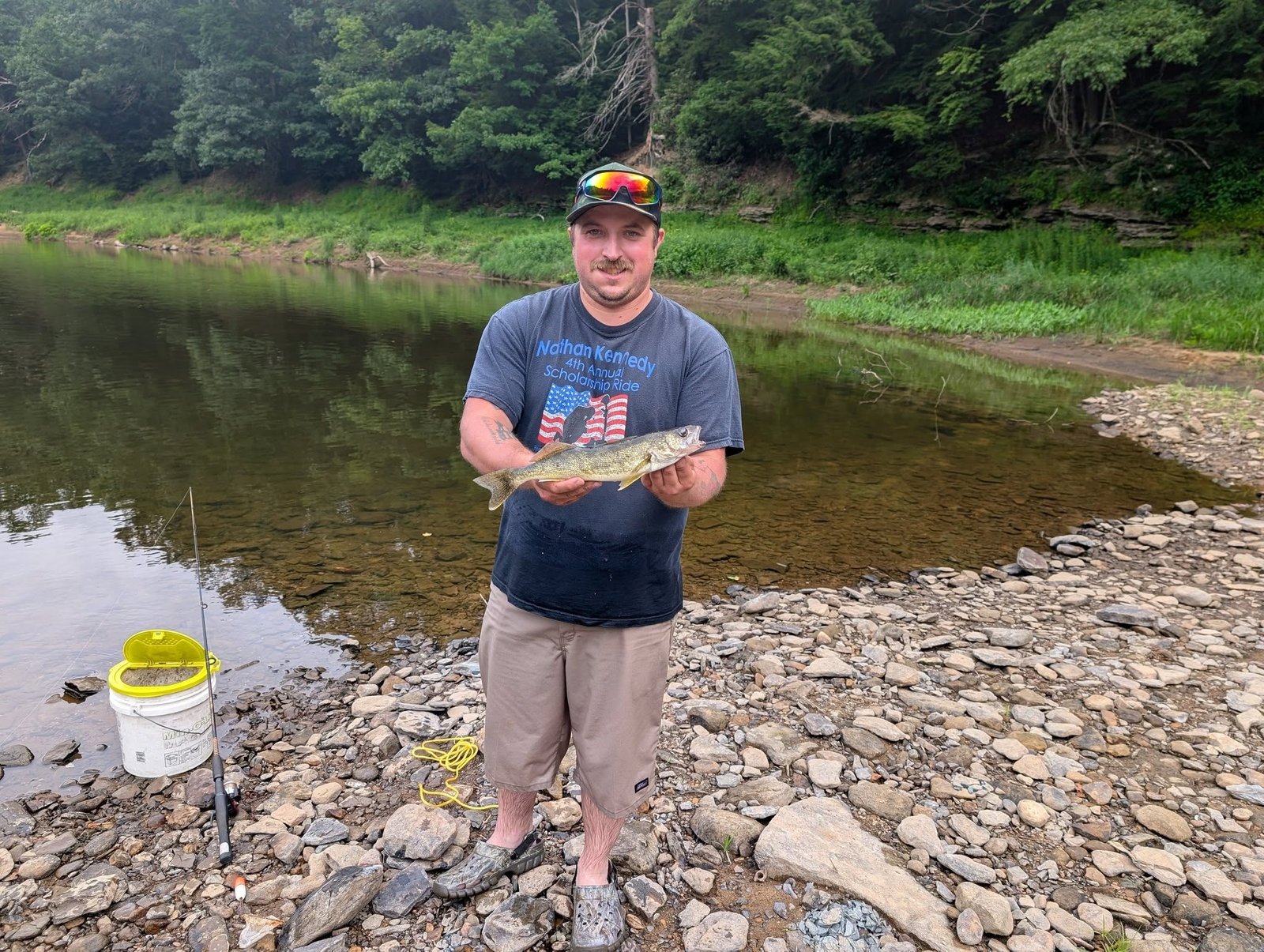 On the Pymatuning Lake, photographed by Brecht Fishing