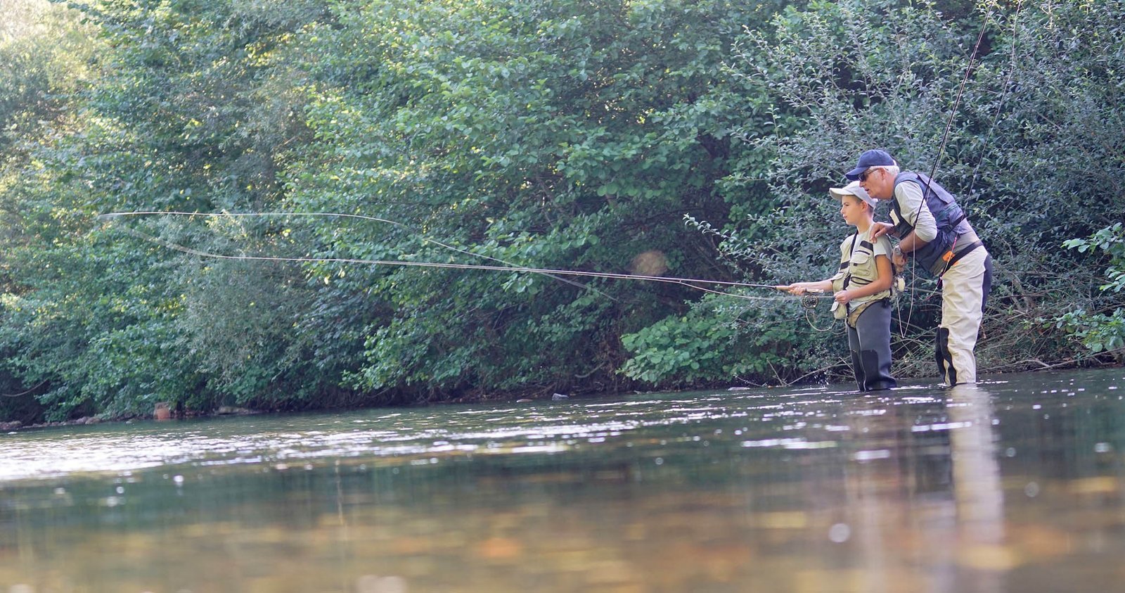 Brookside Guides on the water in North Carolina