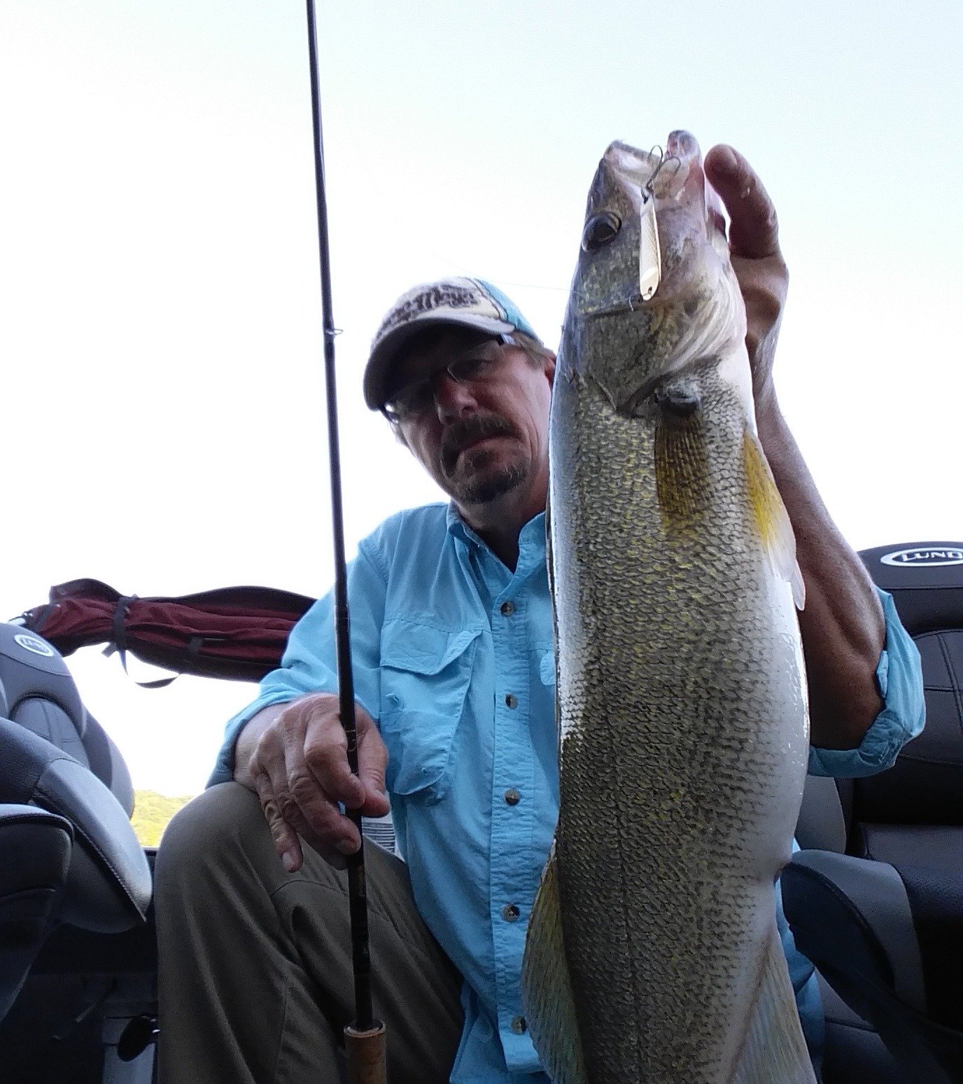 On the water in Indiana, photographed by Brookville Lake Guide Service