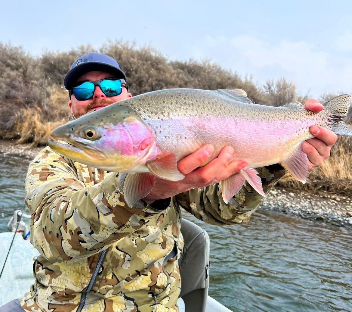 Bucktrout Outfitters on the water in Wyoming